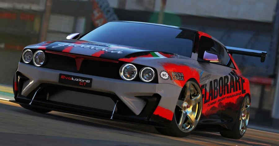Lancia Delta, progetto Evoluzione GT Racing Step1