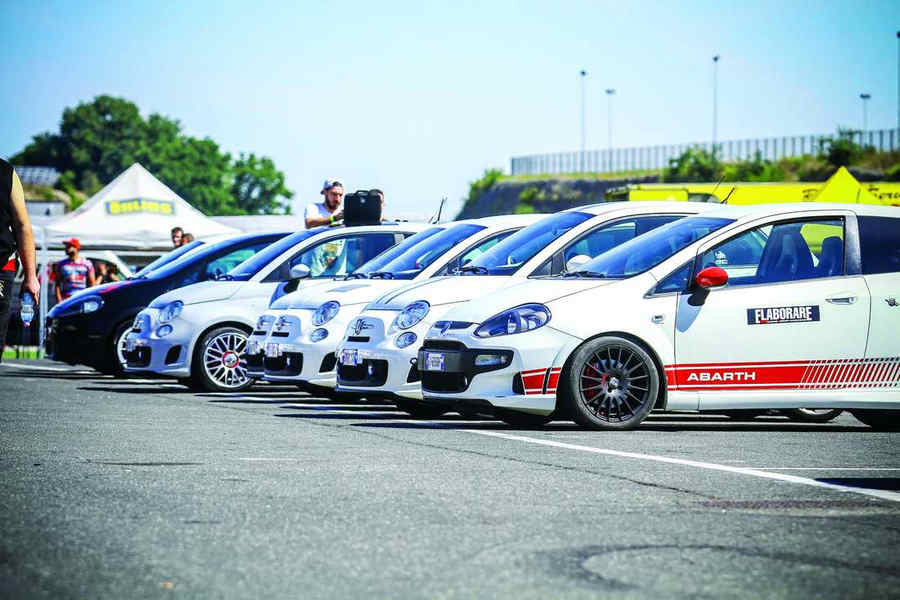 Abarth track day Elaborare Day Vallelunga 2015 Elaborare Day Vallelunga 2015