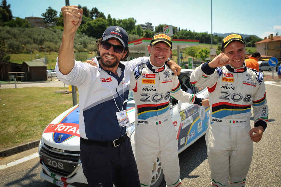 Peugeot-Tassone-Junior-team-Rally-San-Marino-1