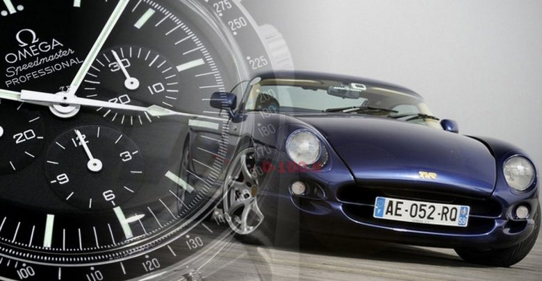 Orologio lancette e auto cambio ora in auto