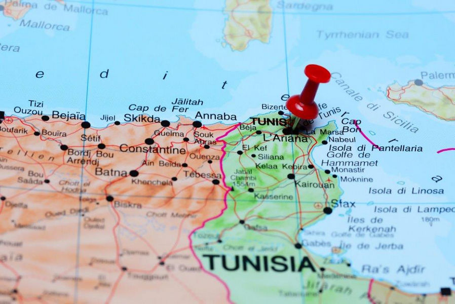 tunisia-mappa