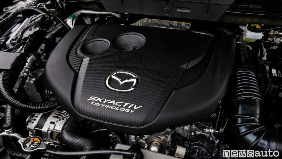 Mazda Cx-5 prova primo contatto foto vano motore skyactiv