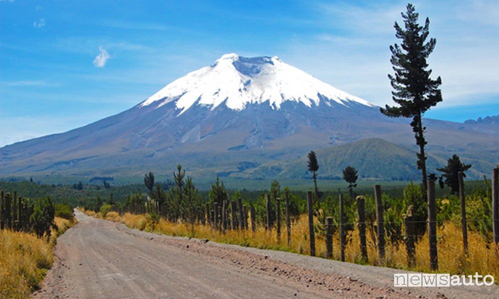 Cotopaxi Volcano Road, Ecuador