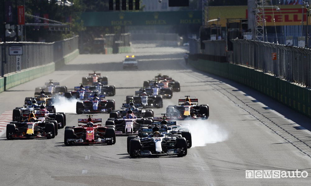 Orari GP Azerbaijan F1 partenza