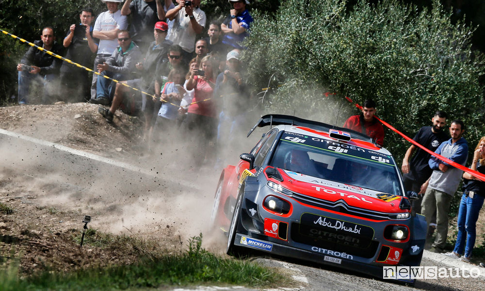 Rally di Spagna WRC 2017 Citroen Meeke