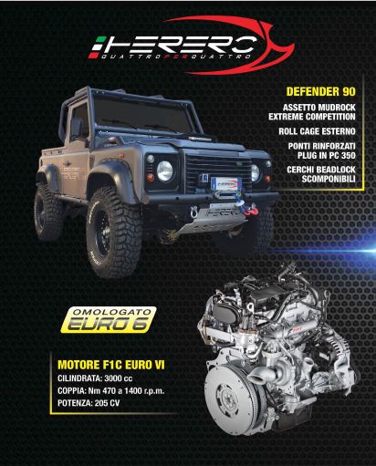 Land Rover Defender Herero4x4 FPT Euro 6