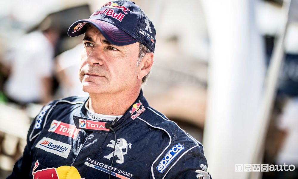 Carlos Sainz alla Dakar con Peugeot nel 2018
