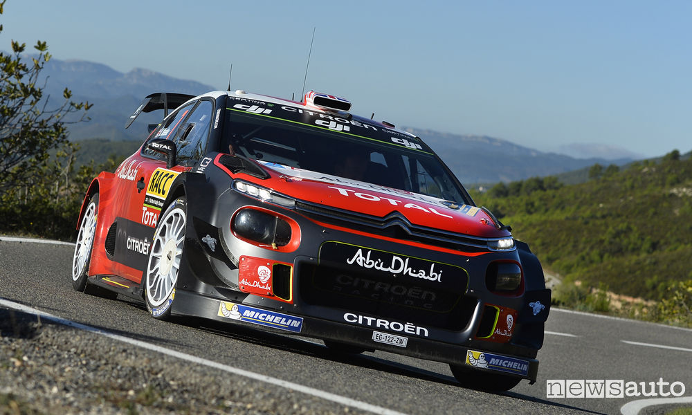 Rally di Spagna WRC 2017 Citroen Meeke