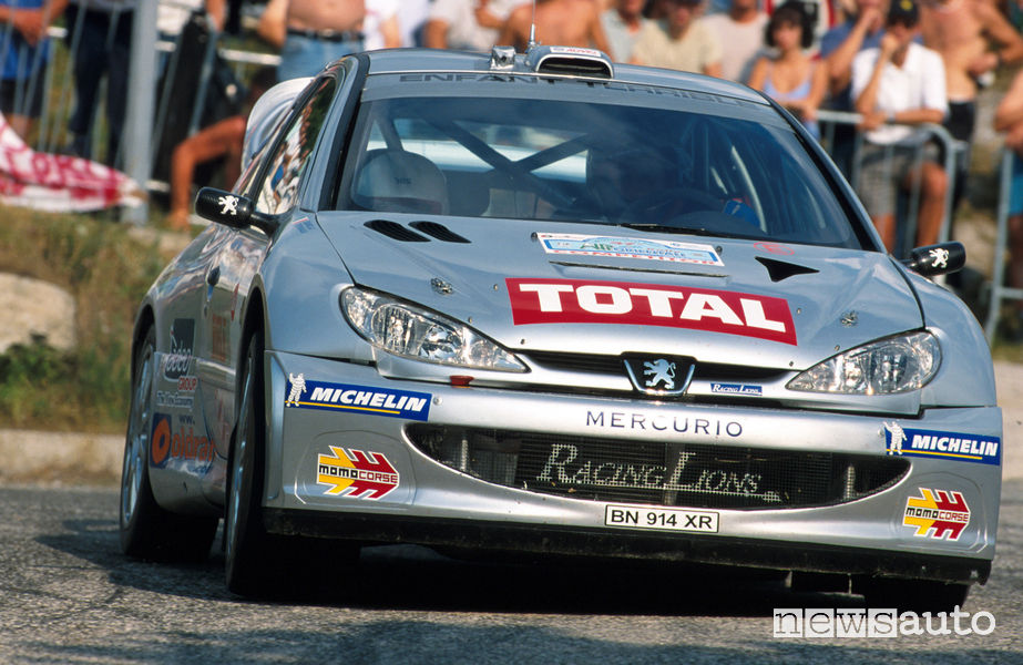 Auto Storiche Rally PSA Peugeot 206 WRC