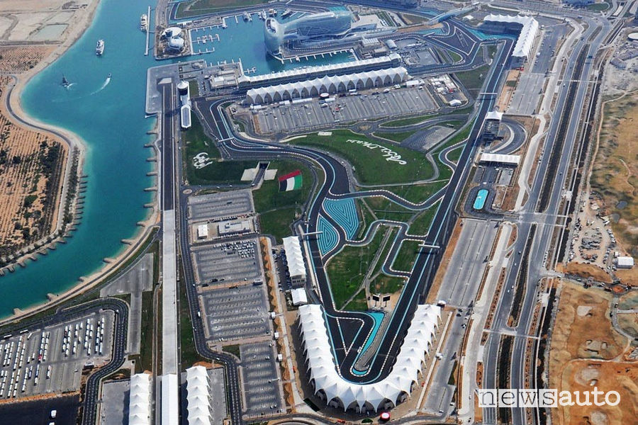 F1 Abu Dhabi circuito Yas Marina F1