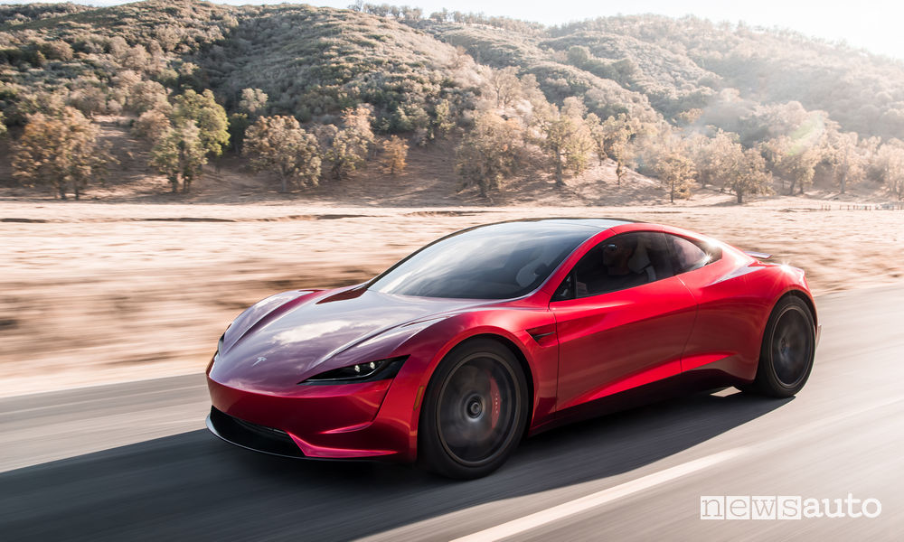 Tesla Roadster  400 km/h