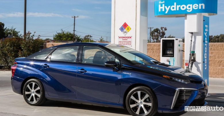 Distributore ad idrogeno Toyota Mirai