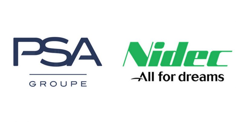 Motori elettrici Groupe PSA Nidec Timeline