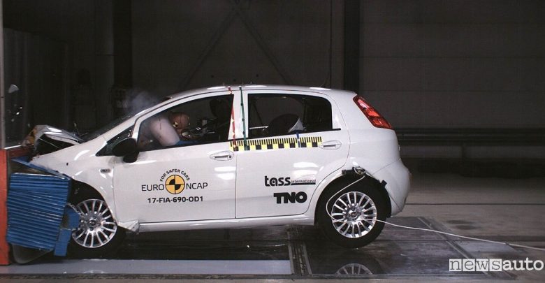 Crash test Fiat Punto Euro NCAP