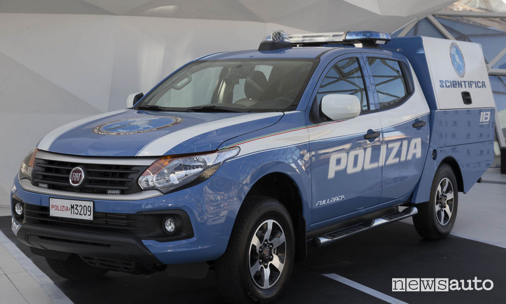 Fiat Fullback alla Polizia Scientifica
