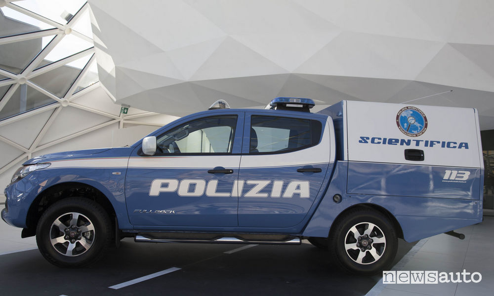 Fiat Fullback alla Polizia Scientifica