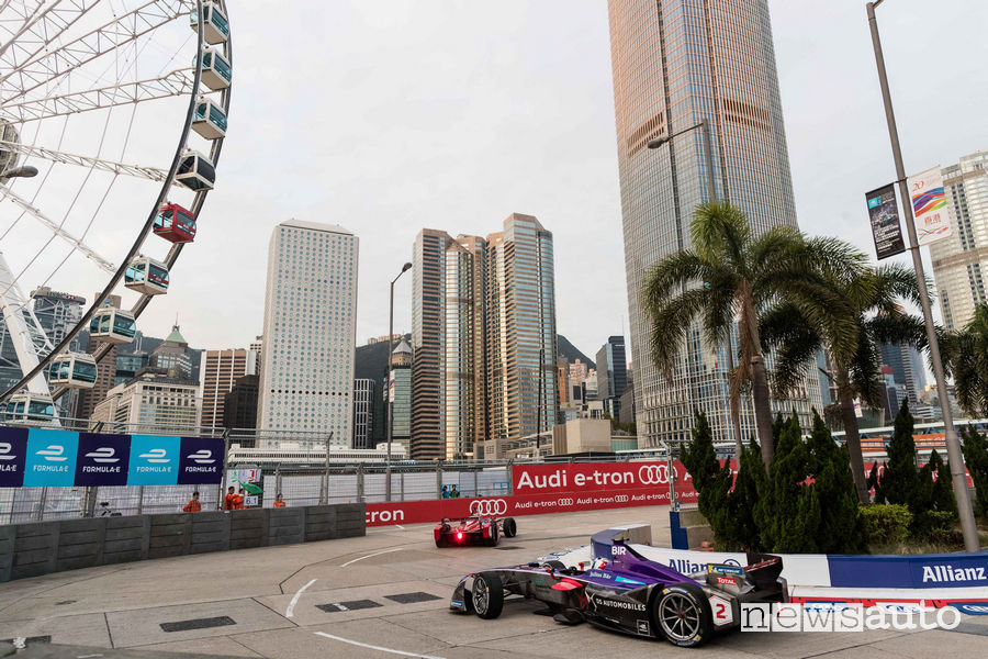 Formula E 2017 classifiche gara Hong Kong