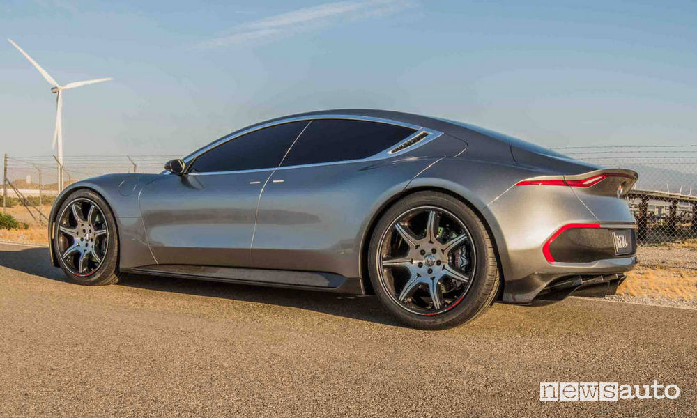 Foto Supercar elettrica Fisker EMotion