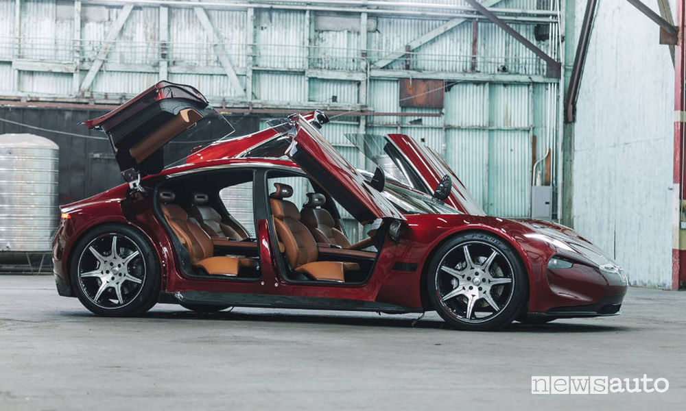 Foto Supercar elettrica Fisker EMotion