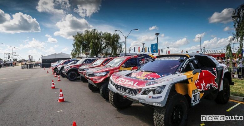 elenco iscritti auto Dakar 2018