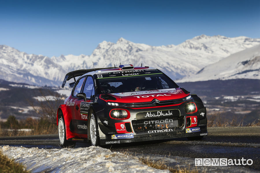 Rally Montecarlo Citrone C3 WRC