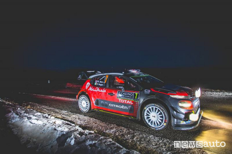 Rally Montecarlo Citrone C3 WRC