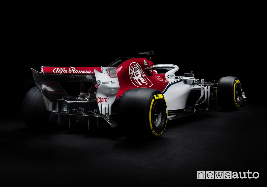 Alfa Romeo F1 monoposto 2018