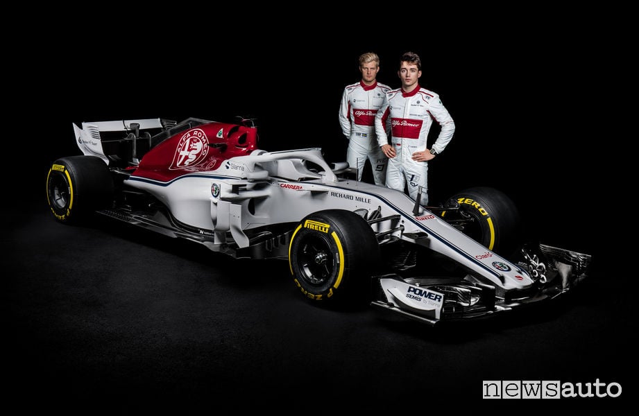 Alfa Romeo F1 piloti 2018