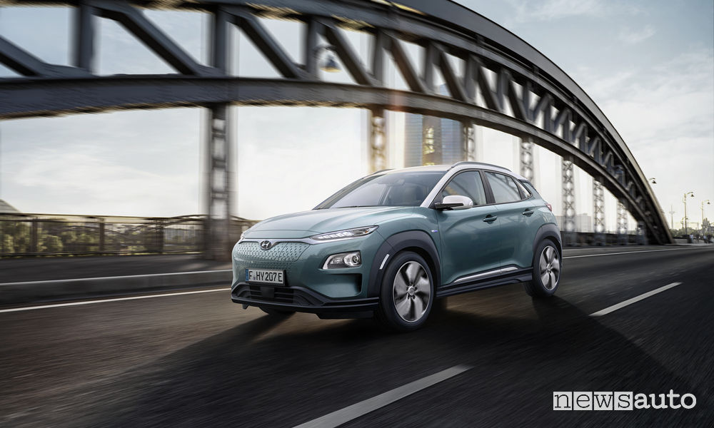 Hyundai Kona elettrica 2018