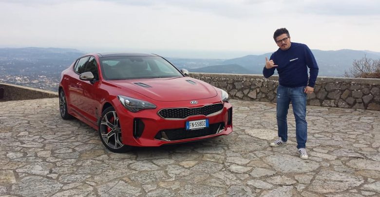 Kia stinger Davide La Monica test prova su strada