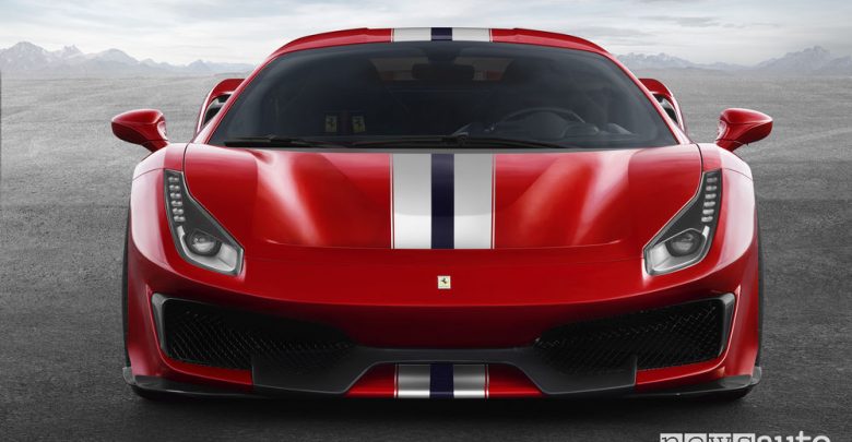 Ferrari 488 Pista tasse auto in italia