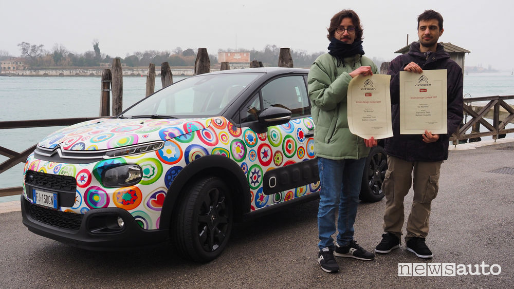 Nuova Citroen C3 Scuola grafica Venezia