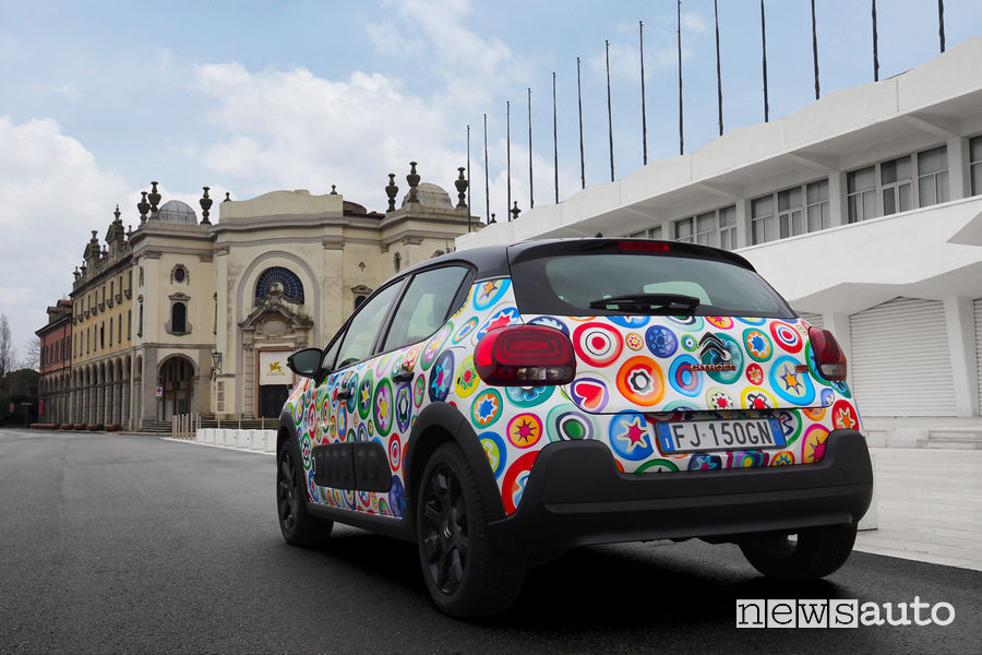 Nuova Citroen C3 Scuola grafica Venezia
