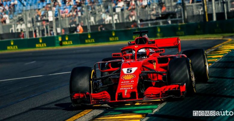 F1 2018 classifiche gara Australia Ferrari Vettel