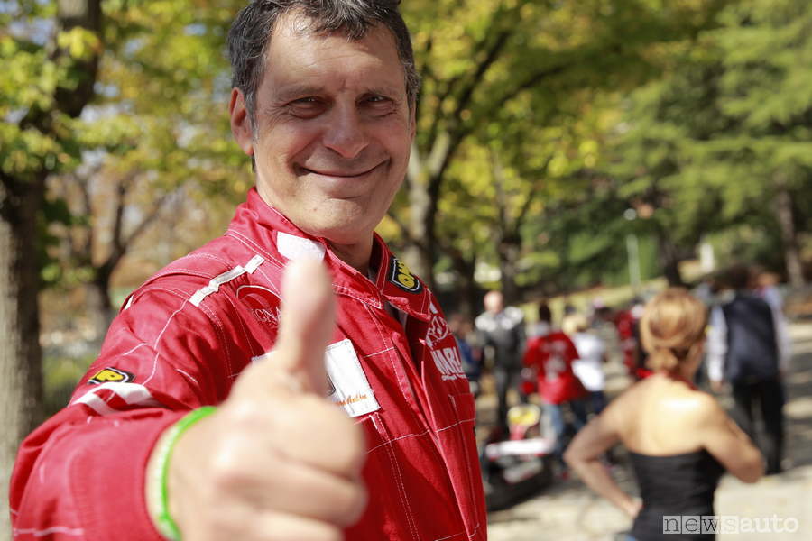 Fabrizio Frizzi Pilota auto kart