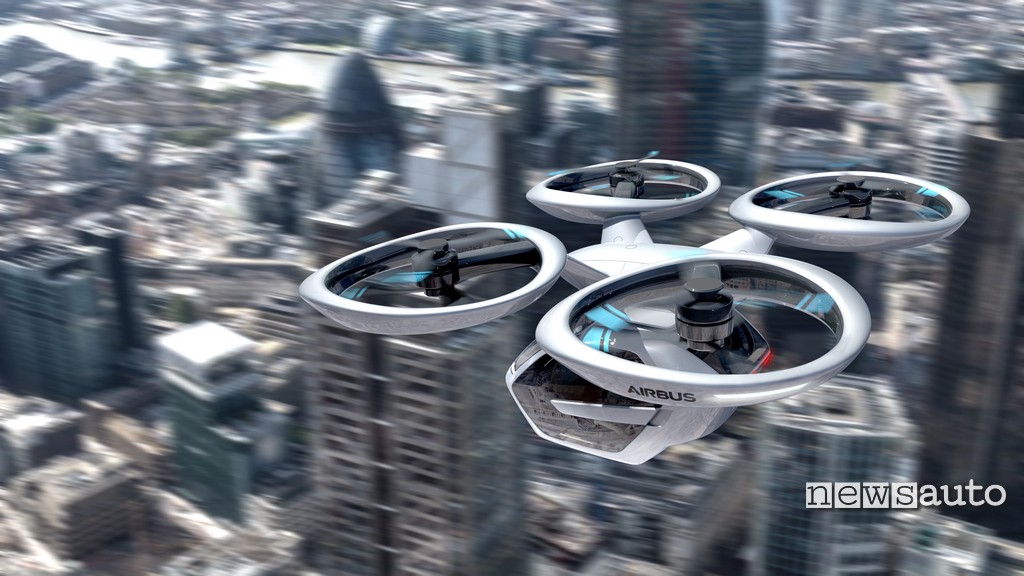 auto drone Italdesign Pop.up Next auto drone auto del futuro