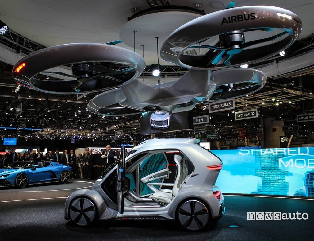 Italdesign Pop.up Next Italdesign Pop.up Next auto drone auto del futuro