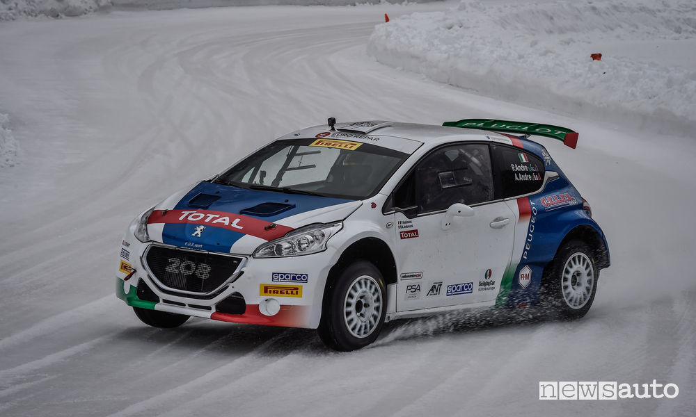 Rally sul Ghiaccio Peugeot 208 T16
