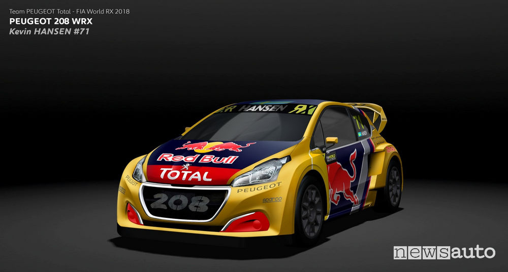 WRX 2018 Peugeot Rallycross
