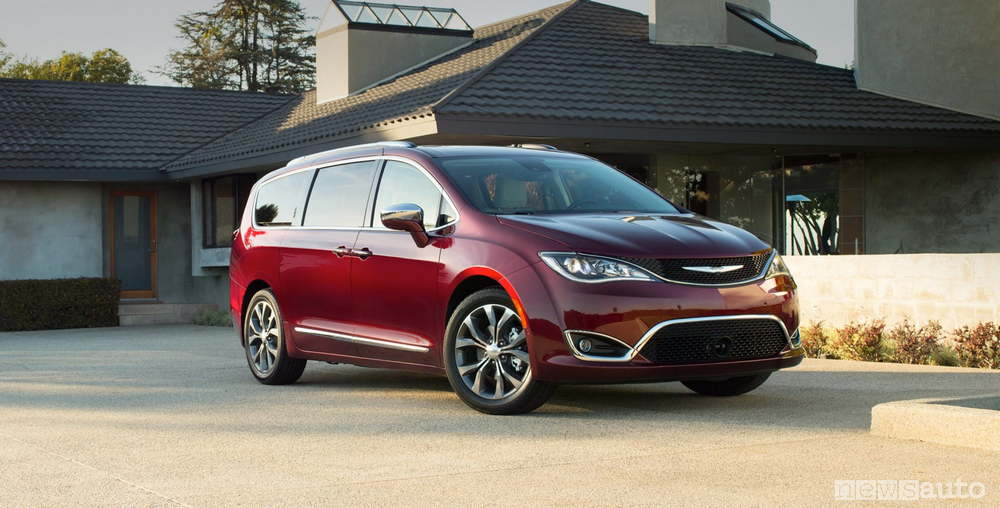 Chrysler Pacifica Auto di google 2018 Salone New York 2018