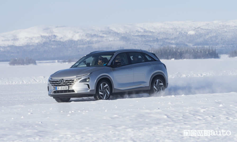 Test auto elettriche Hyundai in condizioni estreme