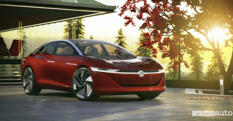 Auto elettriche Volkswagen Concept ID Vizzion