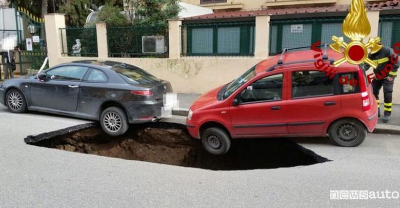 Voragini in città, come si formano, le cause