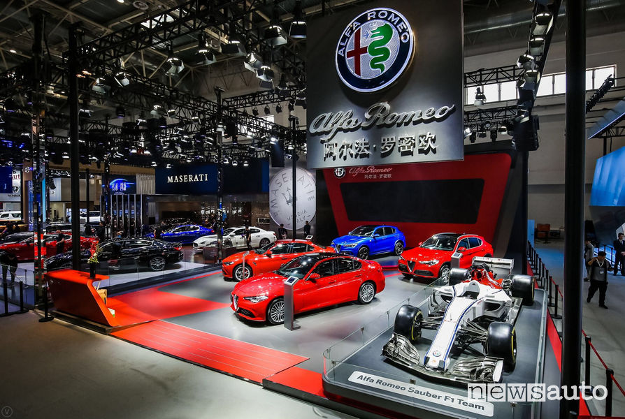 Alfa Romeo al Salone di Pechino 2018