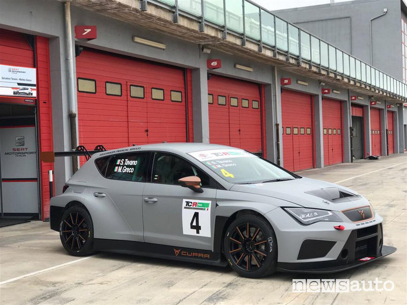 Macchine da corsa Cupra TCR 2018
