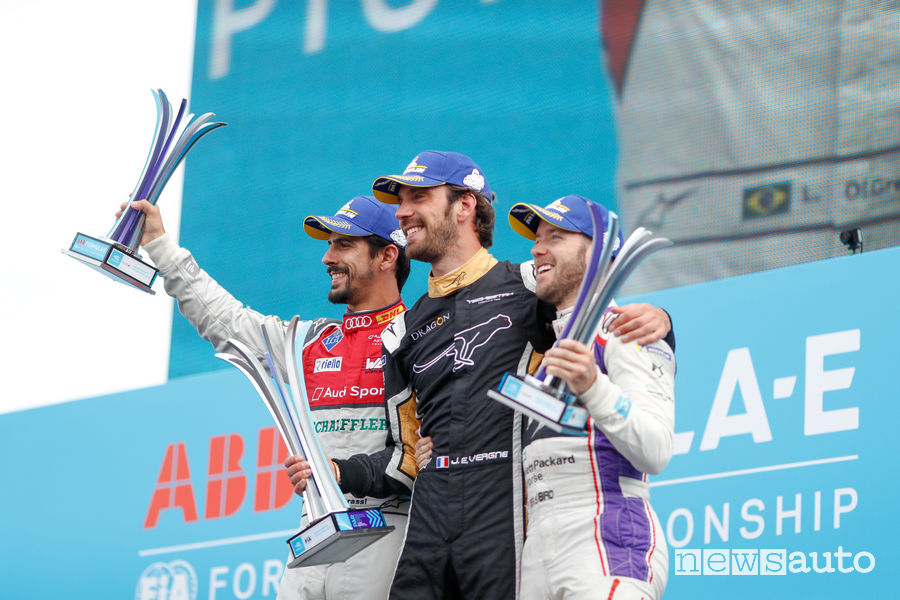 Formula E CLASSIFICA gara Parigi podio