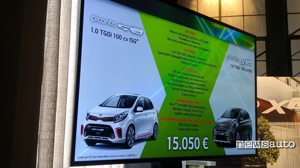 Kia Picanto X Line Prezzi Kia Picanto X Line Prezzi