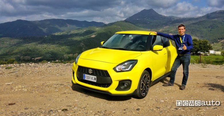 Suzuki Swift Sport la prova