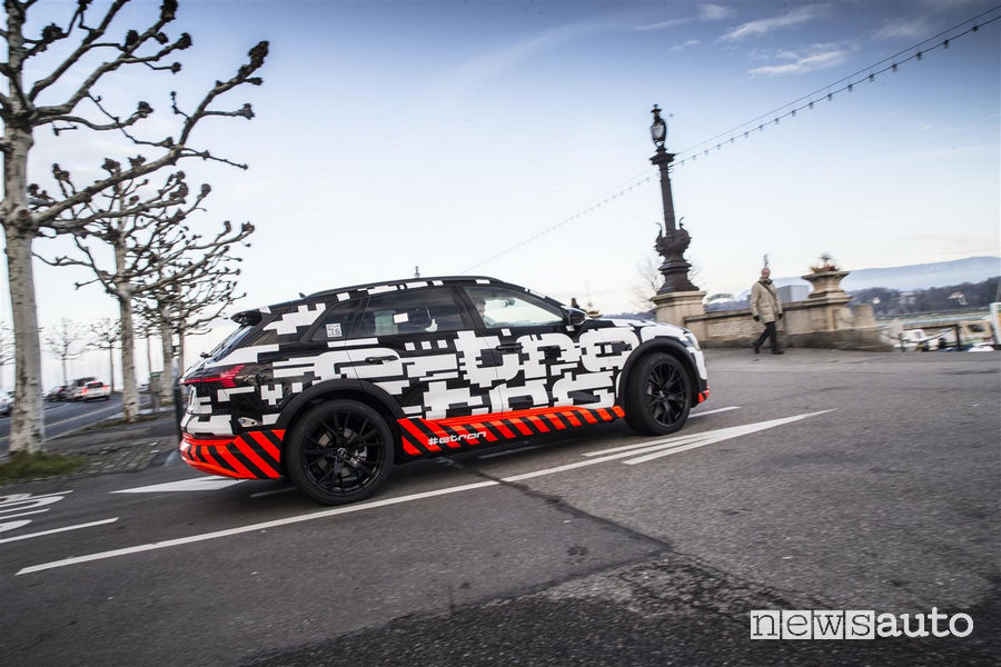 Auto elettrica Audi e-tron