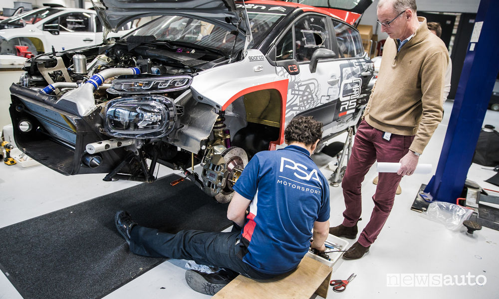 Auto da rally Citroen C3 R5